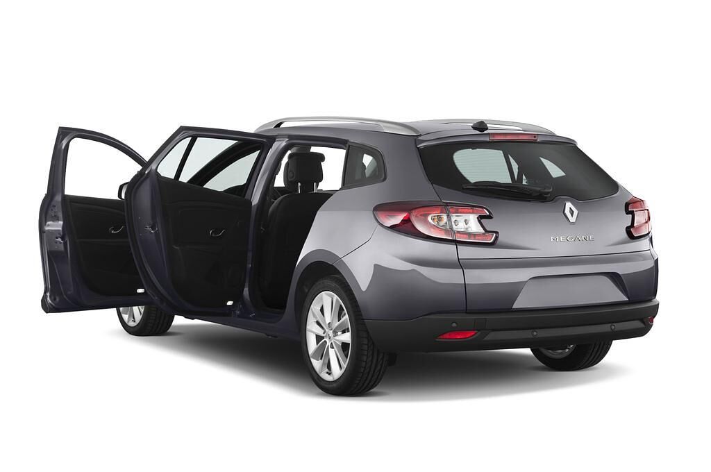 Renault Megane (Baujahr 2010) Dynamique 5 Türen Tür geöffnet