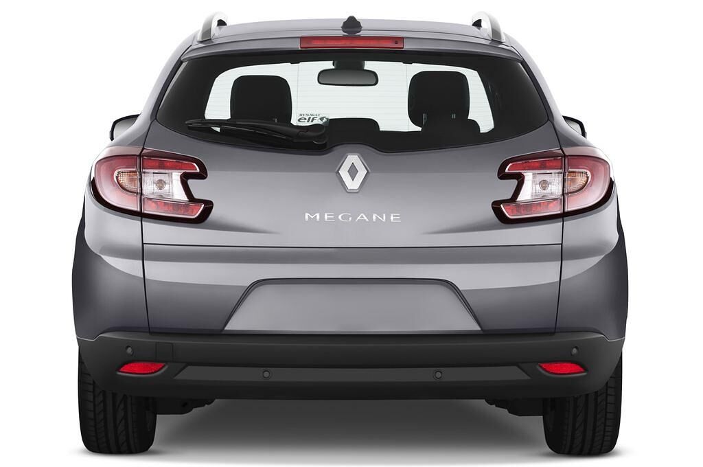 Renault Megane (Baujahr 2010) Dynamique 5 Türen Heckansicht