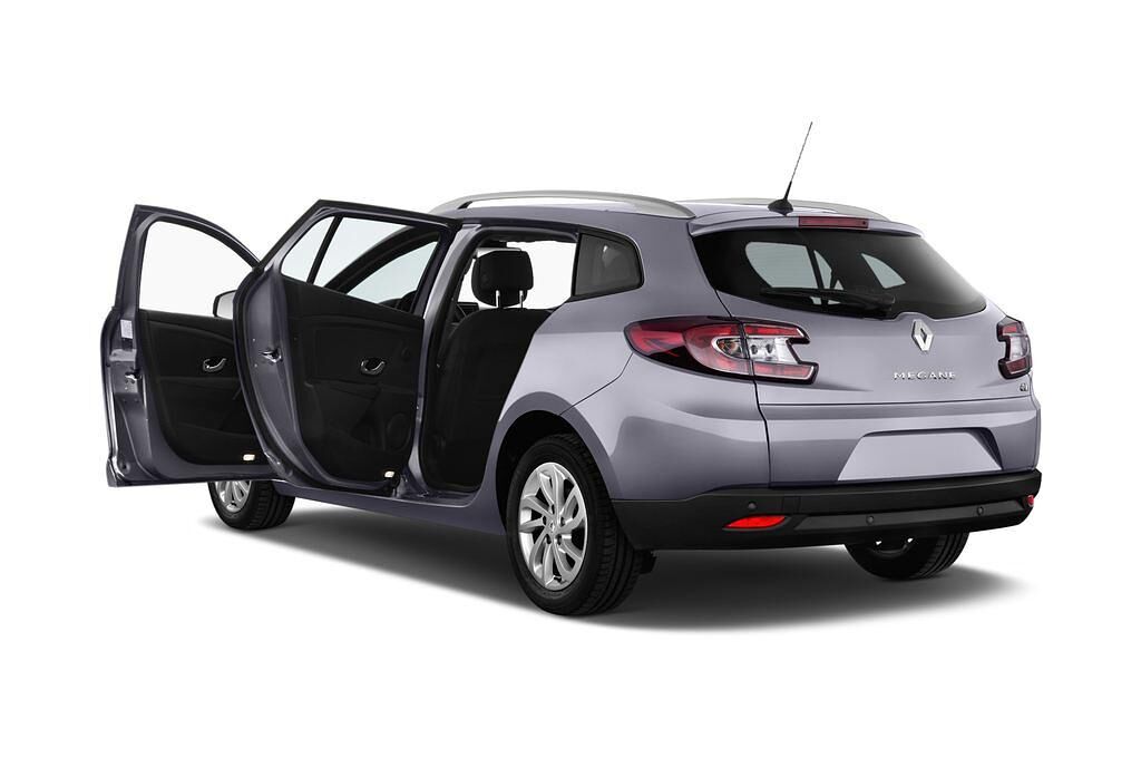 Renault Megane (Baujahr 2012) Dynamique 5 Türen Tür geöffnet