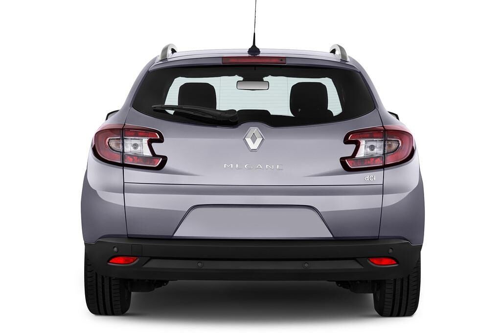 Renault Megane (Baujahr 2012) Dynamique 5 Türen Heckansicht