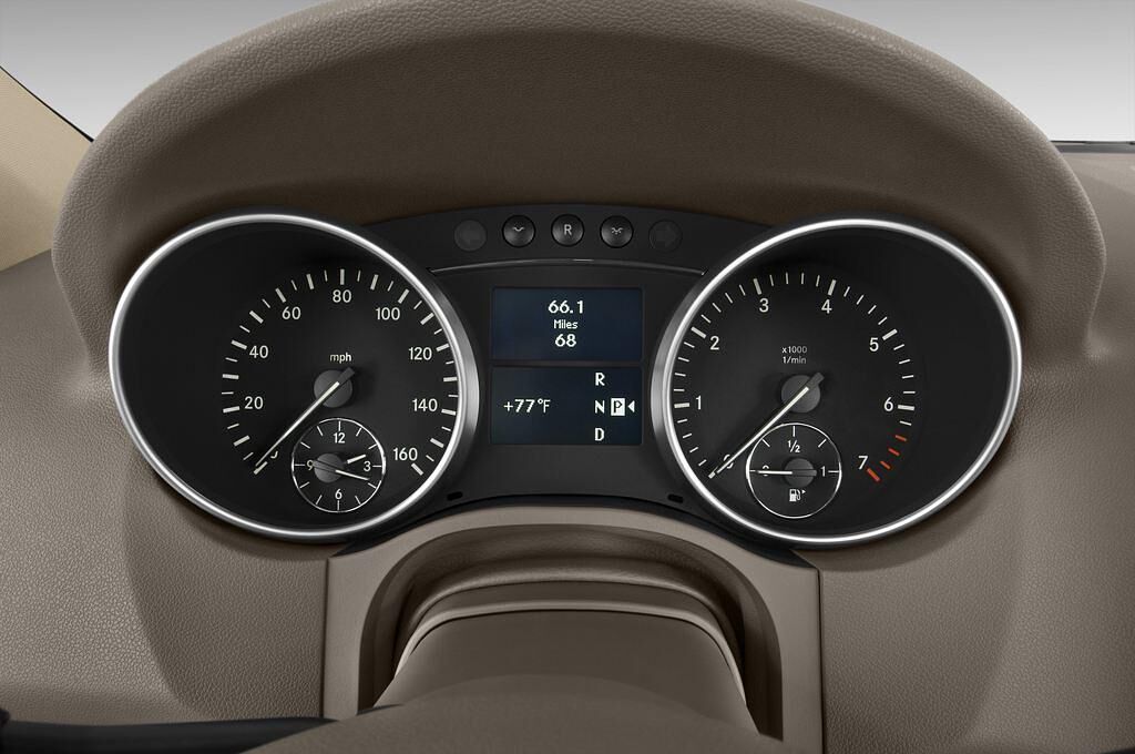 Mercedes M-Class (Baujahr 2011) 550 5 Türen Tacho und Fahrerinstrumente