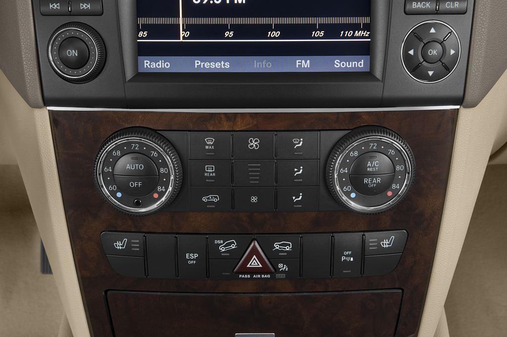 Mercedes M-Class (Baujahr 2011) 550 5 Türen Temperatur und Klimaanlage