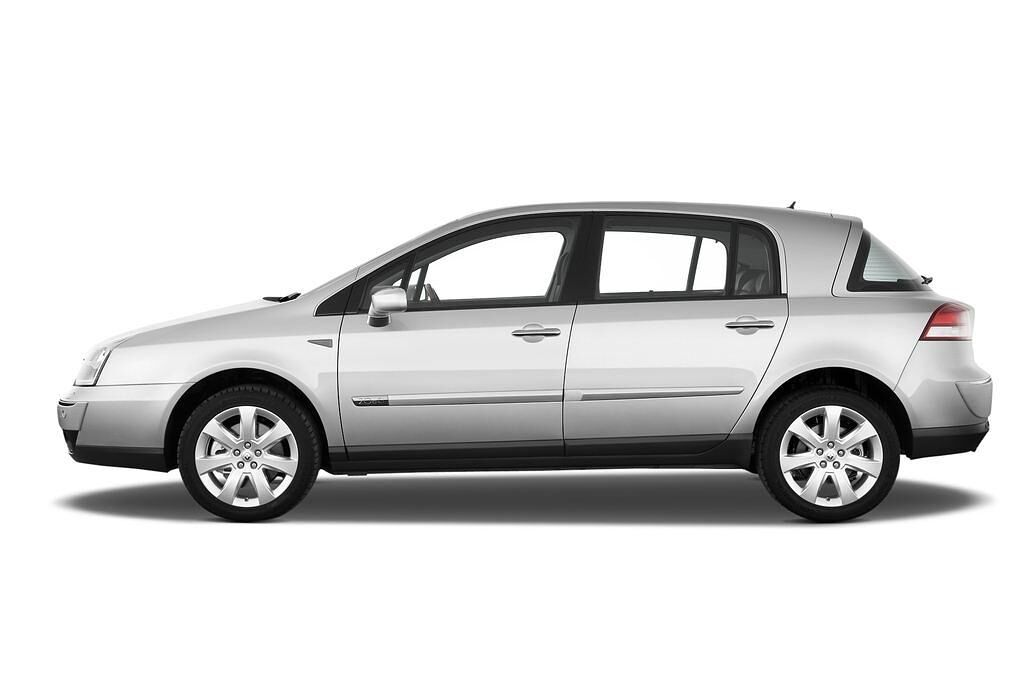 Renault VEL Satis (Baujahr 2009) Carminat 5 Türen Seitenansicht