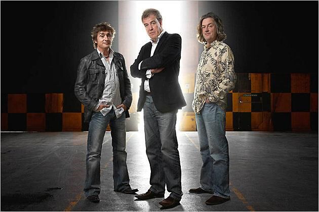 Sie machten die TV-Sendung Top Gear zum Kult: Richard Hammond, Jeremy Clarkson und James May (von links)