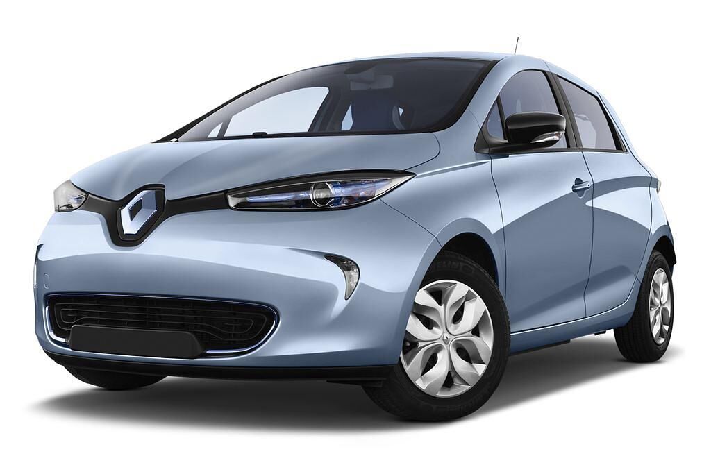 Renault Zoe (Baujahr 2013) Life 5 Türen seitlich vorne mit Felge