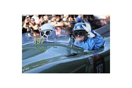 Mille Miglia 2012: Sir Stirling Moss auf der Mille Miglia