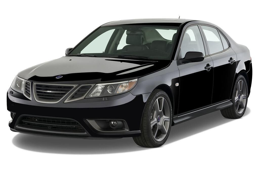 Saab 9-3 Sport Sedan (Baujahr 2010) Aero XWD 4 Türen seitlich vorne
