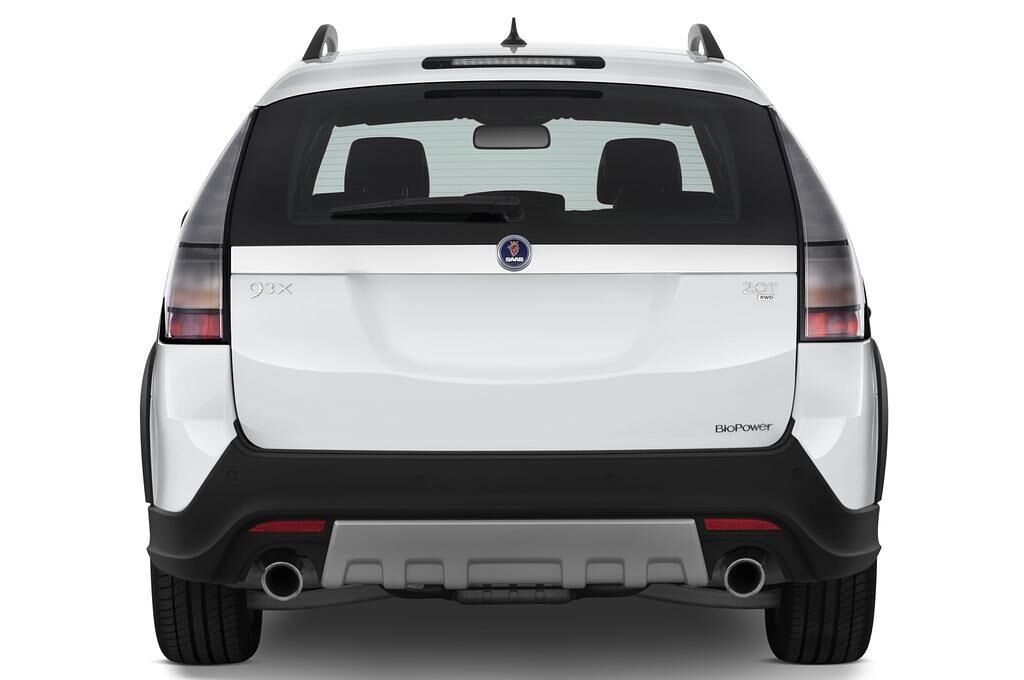 Saab 93X (Baujahr 2010) Vector XWD 5 Türen Heckansicht