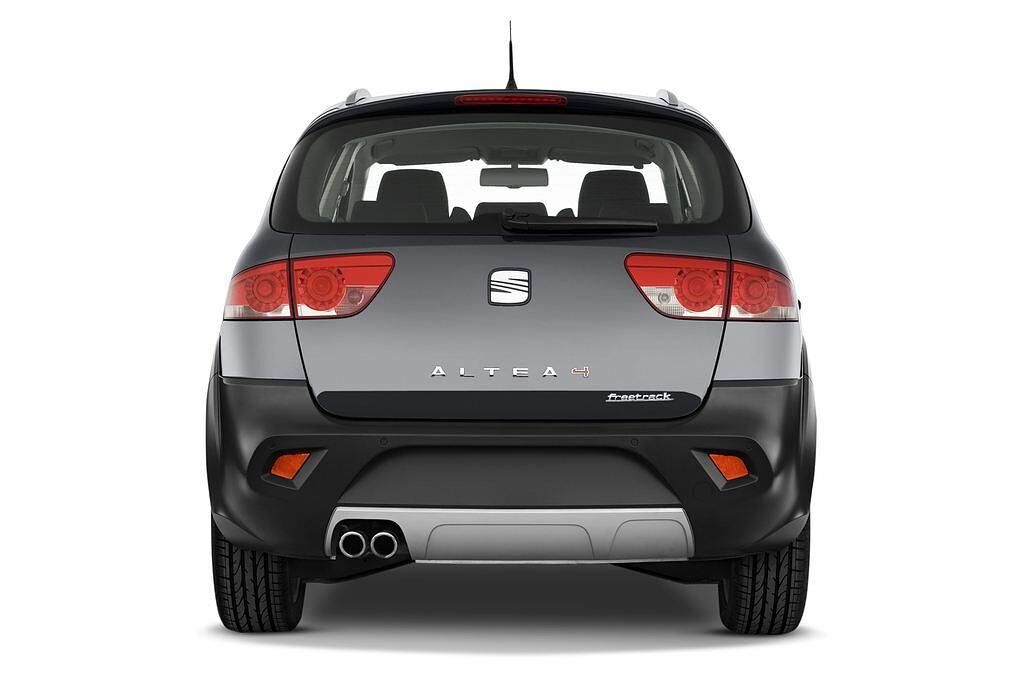 SEAT Altea Freetrack (Baujahr 2011) - 5 Türen Heckansicht