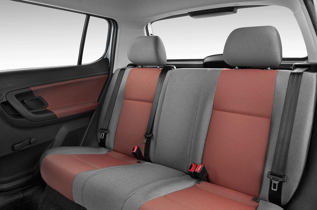 Skoda Fabia (Baujahr 2009) - 5 Türen Rücksitze