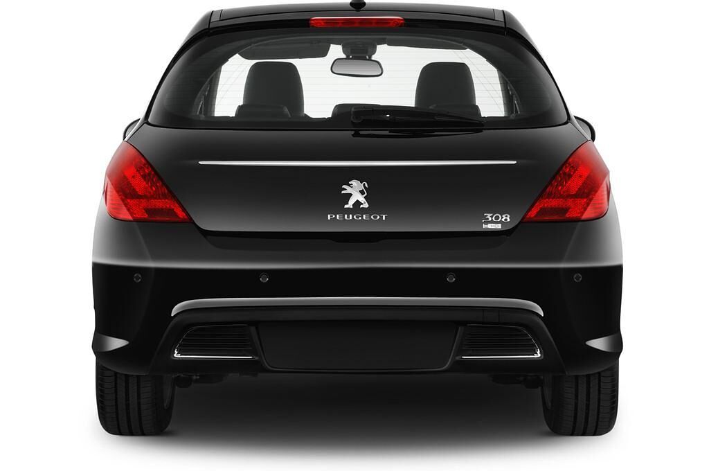 Peugeot 308 (Baujahr 2011) Allure 5 Türen Heckansicht