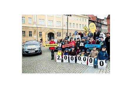 Opel Corsa im Dienst der Verkehrssicherheit