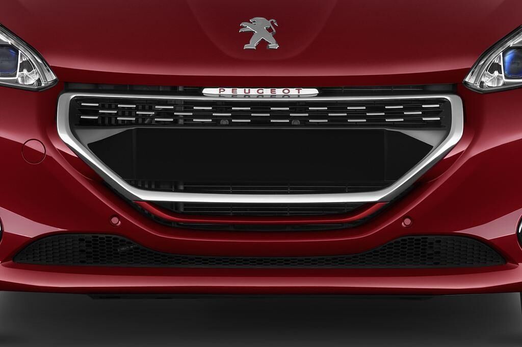 Peugeot 208 (Baujahr 2014) GTI 3 Türen Kühlergrill und Scheinwerfer