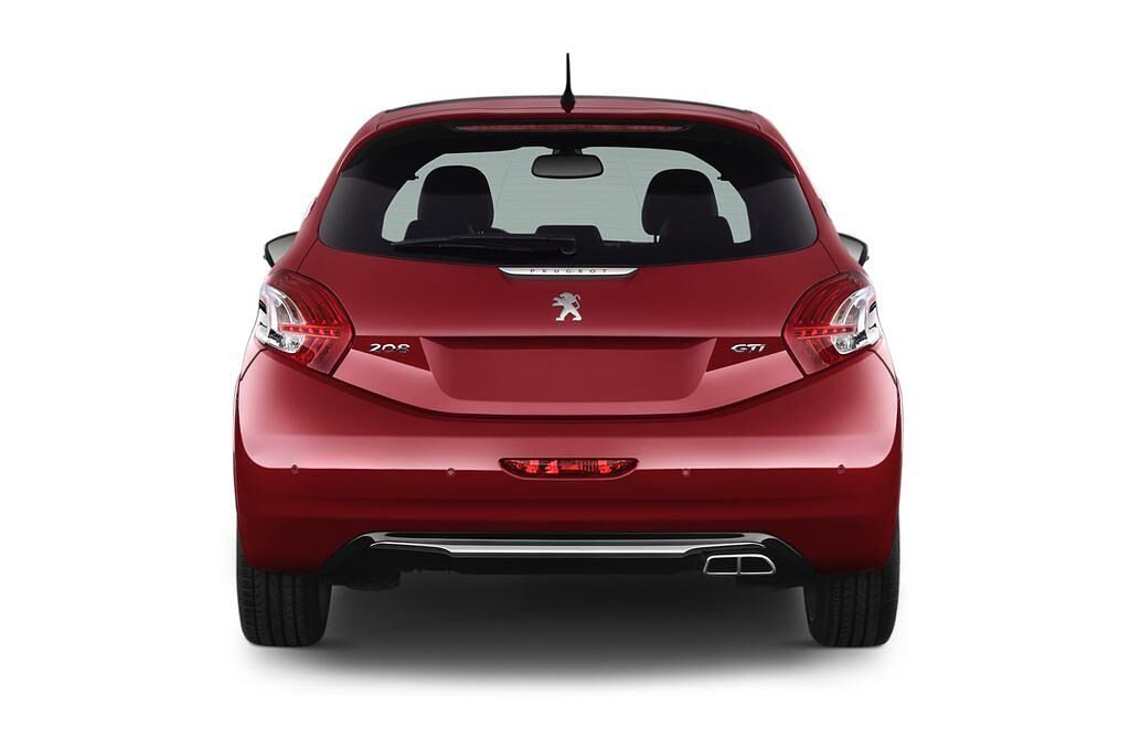 Peugeot 208 (Baujahr 2014) GTI 3 Türen Heckansicht