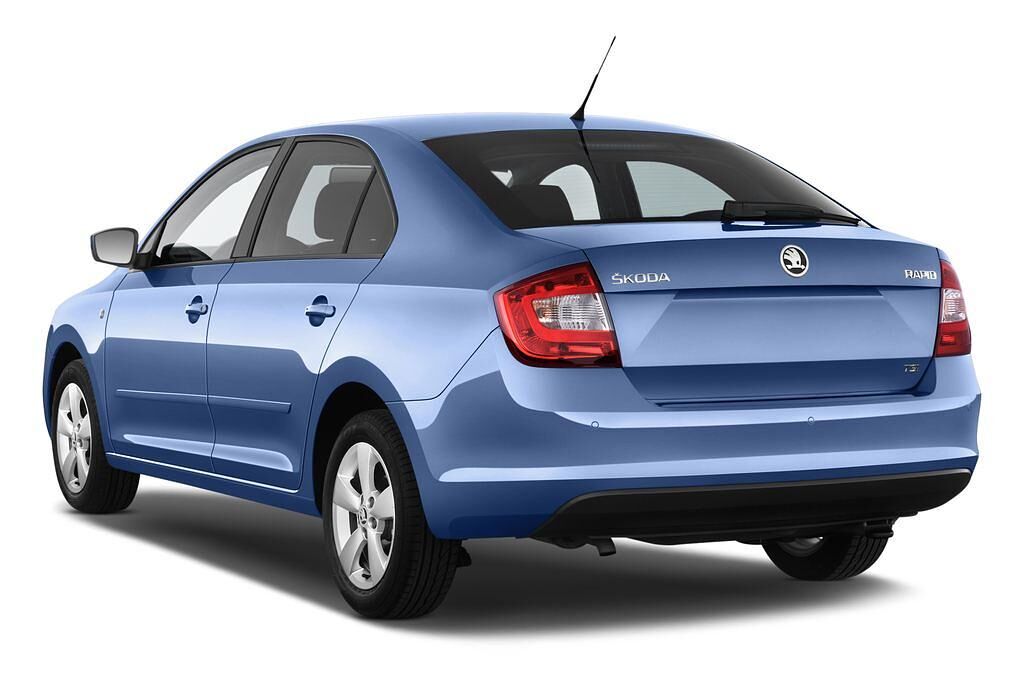 Skoda Rapid (Baujahr 2013) Elegance 5 Türen seitlich hinten