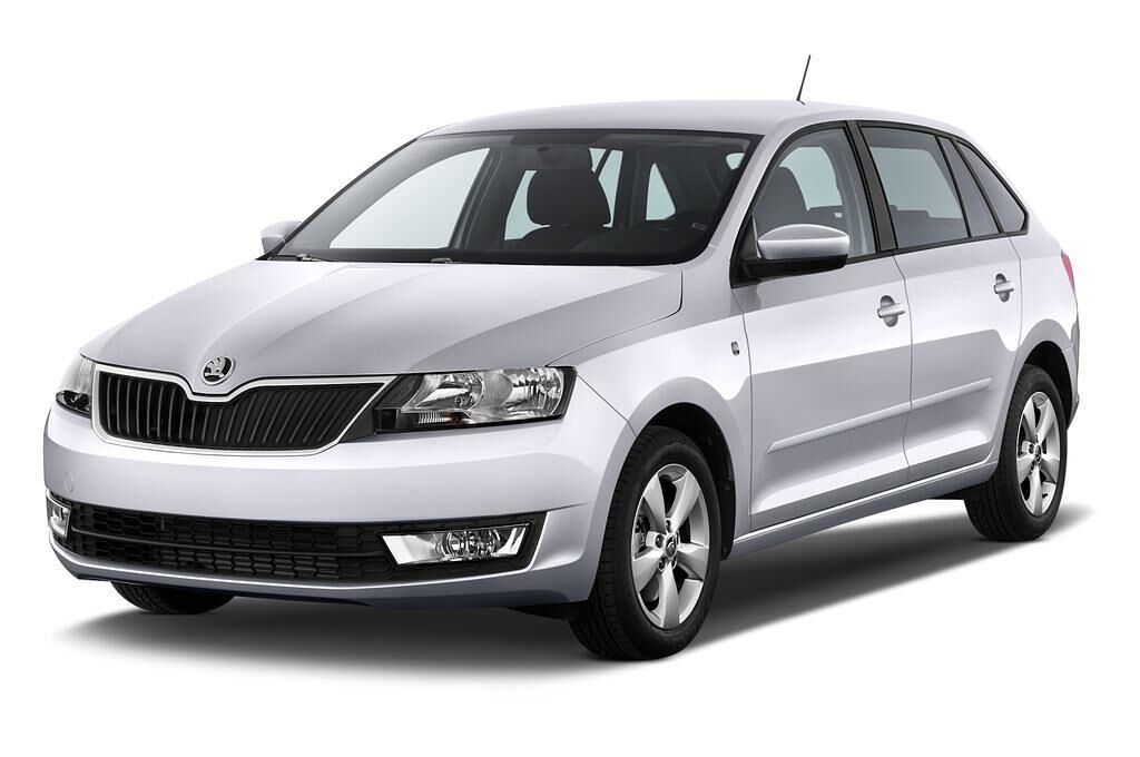 Skoda Rapid Spaceback (Baujahr 2014) Elegance 5 Türen seitlich vorne