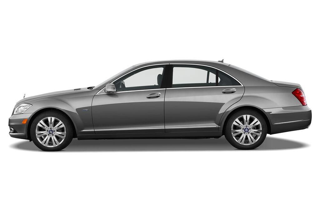 Mercedes S-Class (Baujahr 2011) Hybrid 4 Türen Seitenansicht
