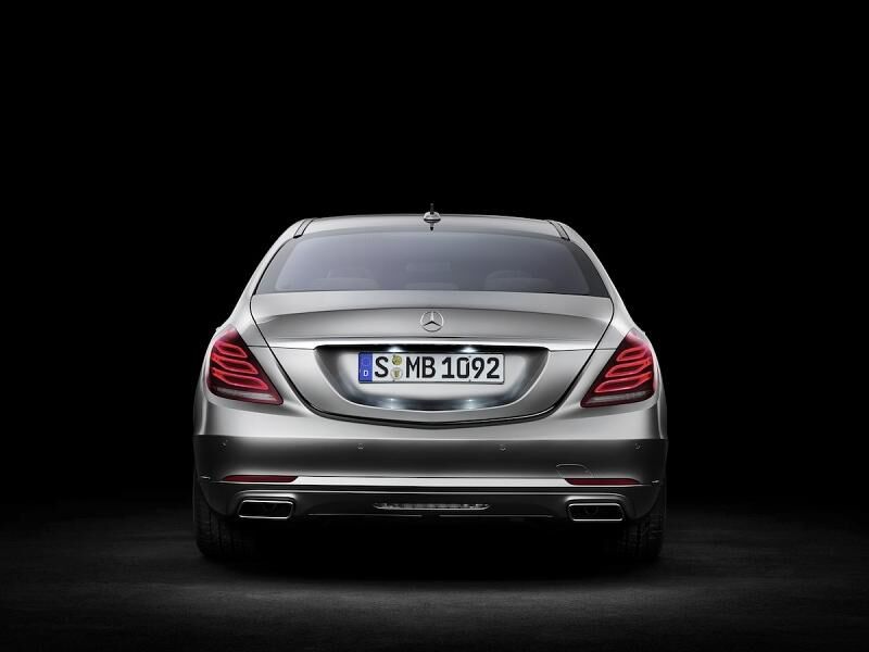Das Heck der Mercedes-Benz S Klasse 2013