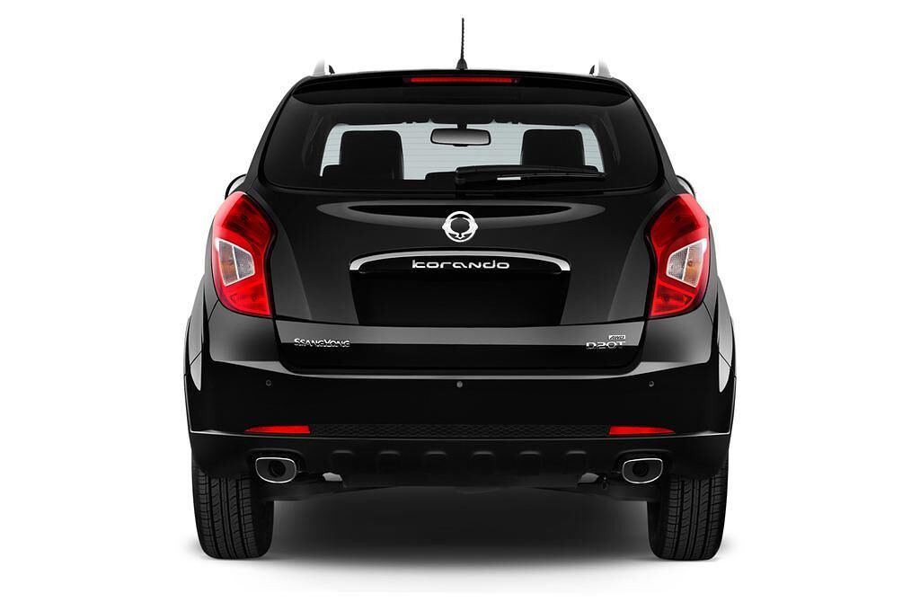 Ssangyong Korando (Baujahr 2014) Sapphire 5 Türen Heckansicht