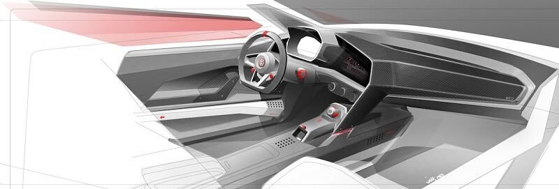 VW Golf GTI Rennsportstudie