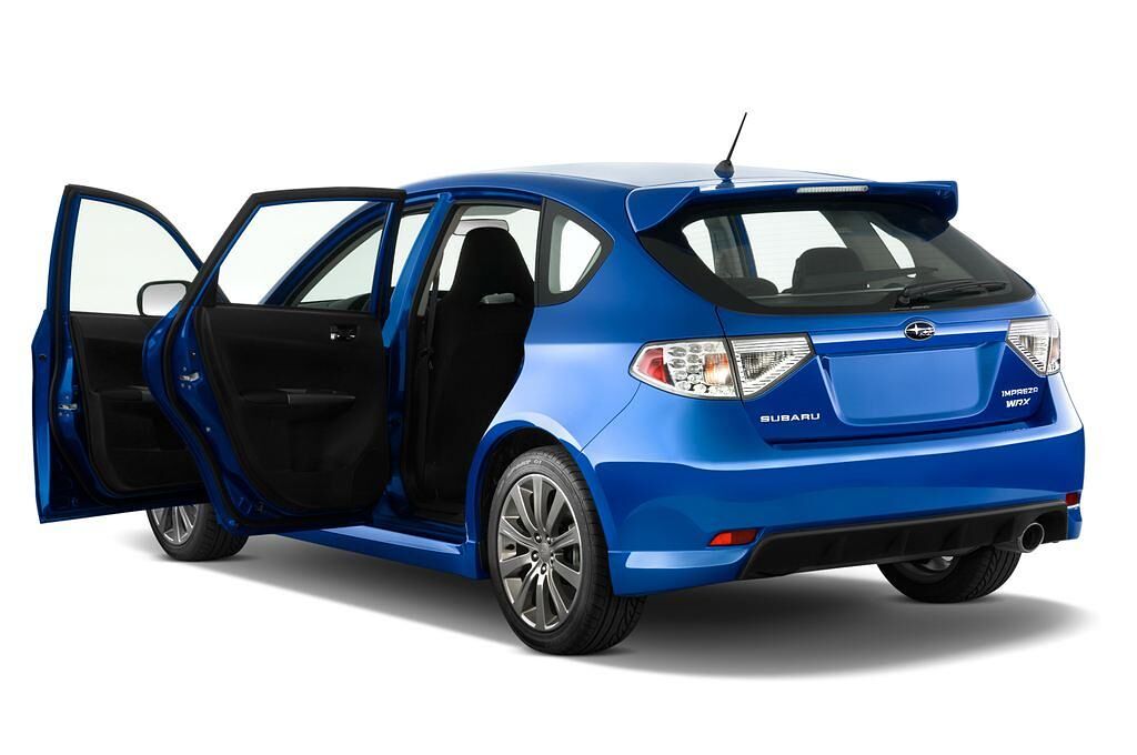 Subaru Impreza (Baujahr 2010) WRX STI 5 Türen Tür geöffnet