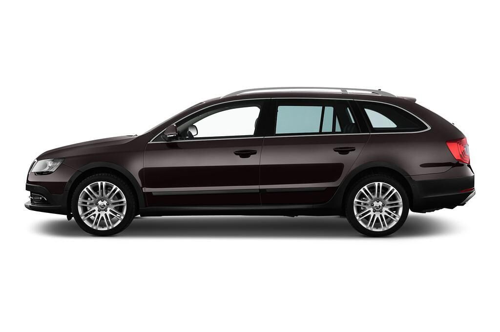 Skoda Superb (Baujahr 2015) Elegance 5 Türen Seitenansicht