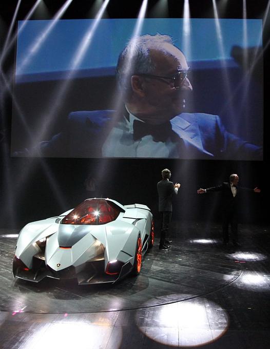 VW-Chef-Designer Walter de Silva lieferte den Entwurf für den Lamborghini Egoista