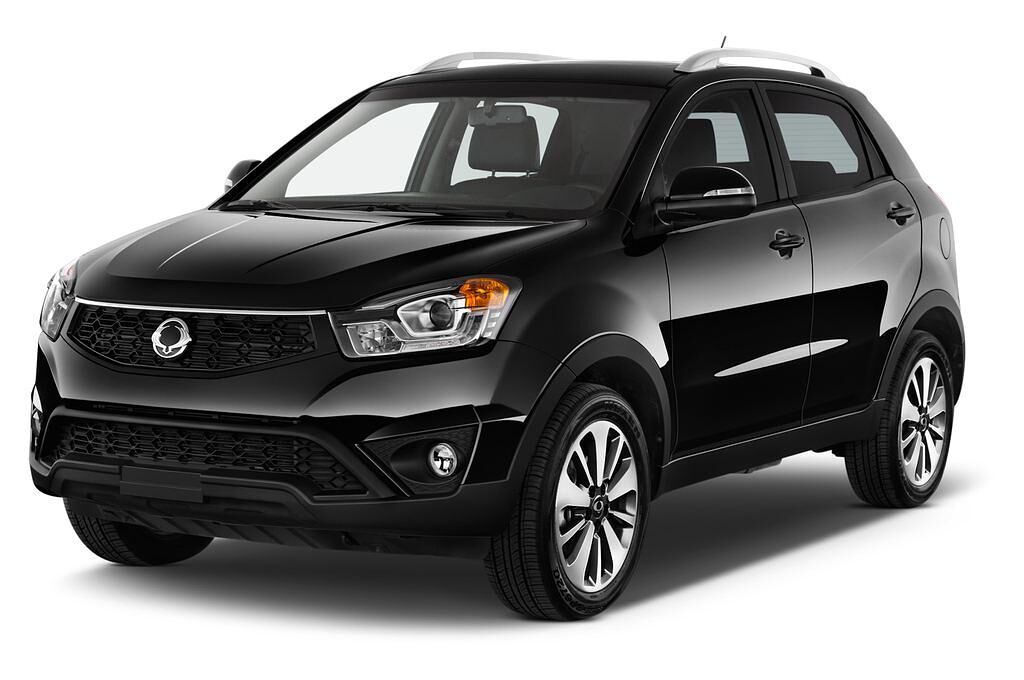 Ssangyong Korando (Baujahr 2014) Sapphire 5 Türen seitlich vorne