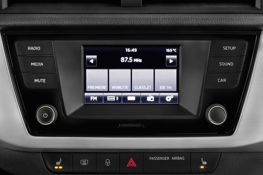 Skoda Fabia (Baujahr 2015) Ambition 5 Türen Radio und Infotainmentsystem