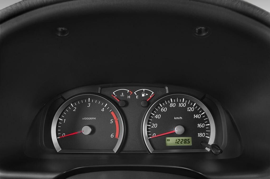 Suzuki Jimny (Baujahr 2010) Comfort 3 Türen Tacho und Fahrerinstrumente