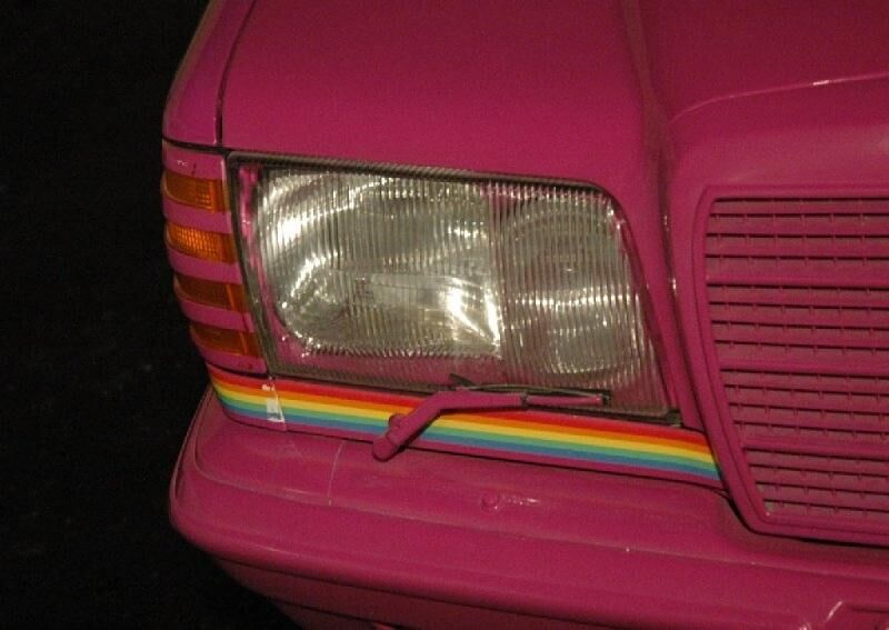 Automuseum Abu Dhabi: Rainbow S-Klasse