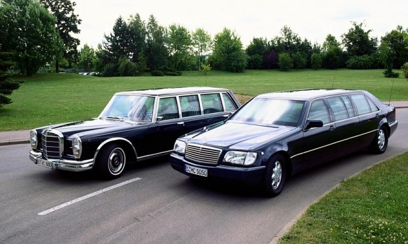 Mercedes 600 Pullman und S-Klasse