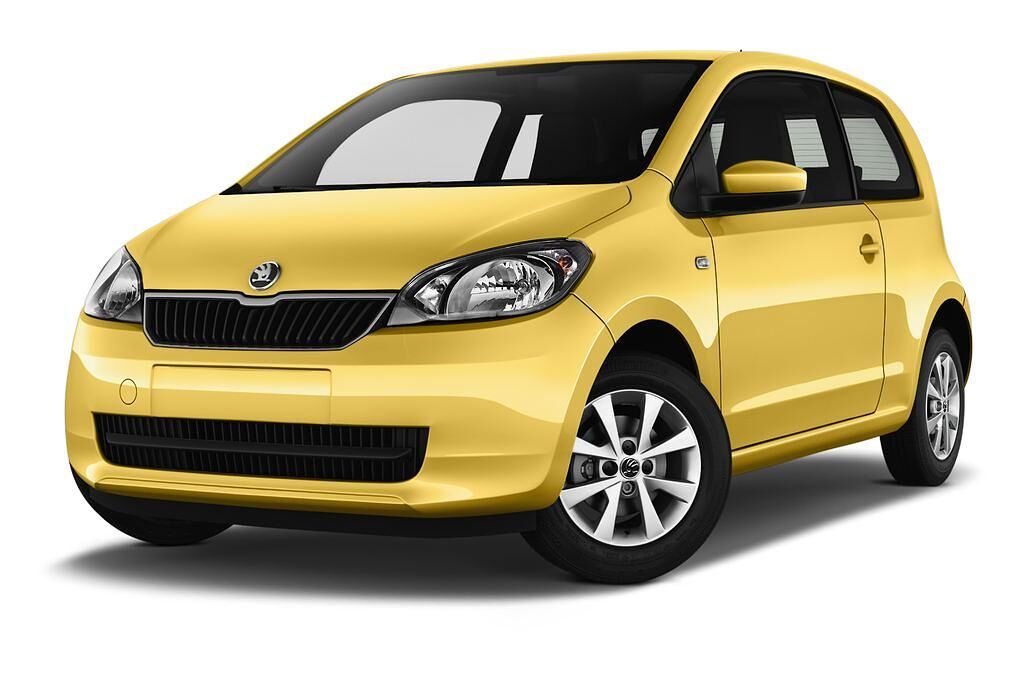 Skoda Citigo (Baujahr 2017) Ambition 3 Türen seitlich vorne mit Felge