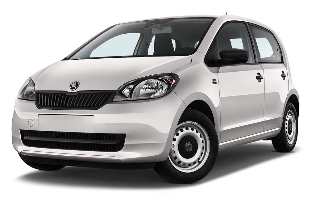 Skoda Citigo (Baujahr 2014) Active 5 Türen seitlich vorne mit Felge