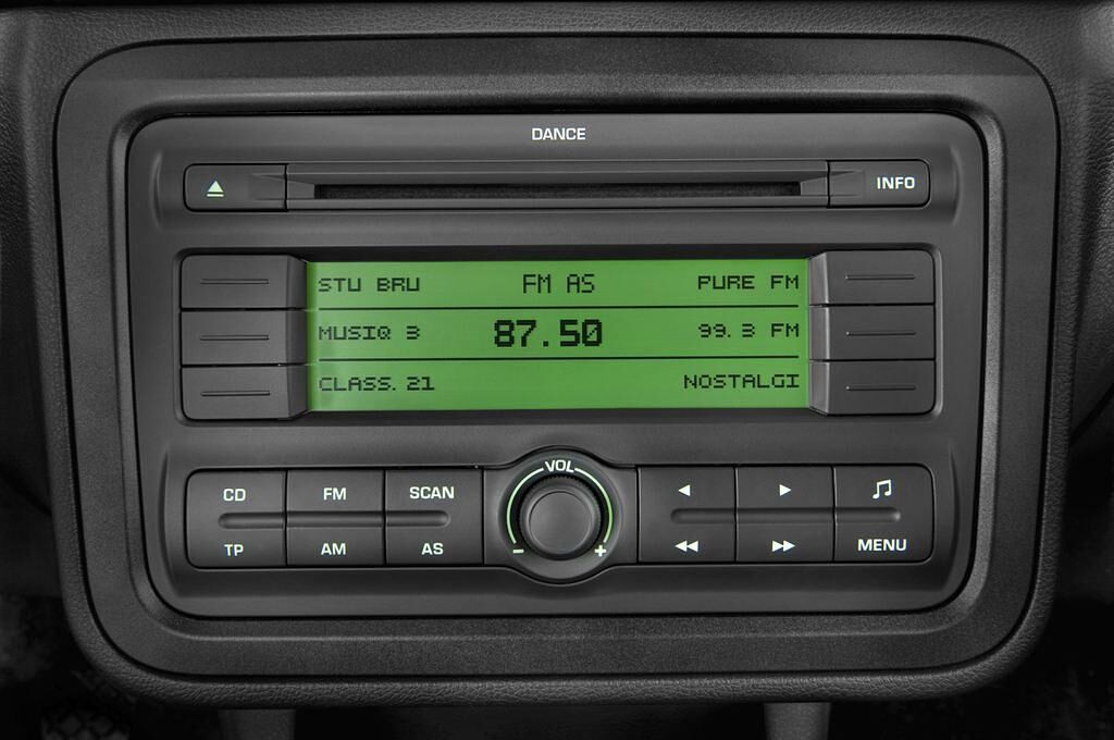 Skoda Fabia (Baujahr 2009) - 5 Türen Radio und Infotainmentsystem