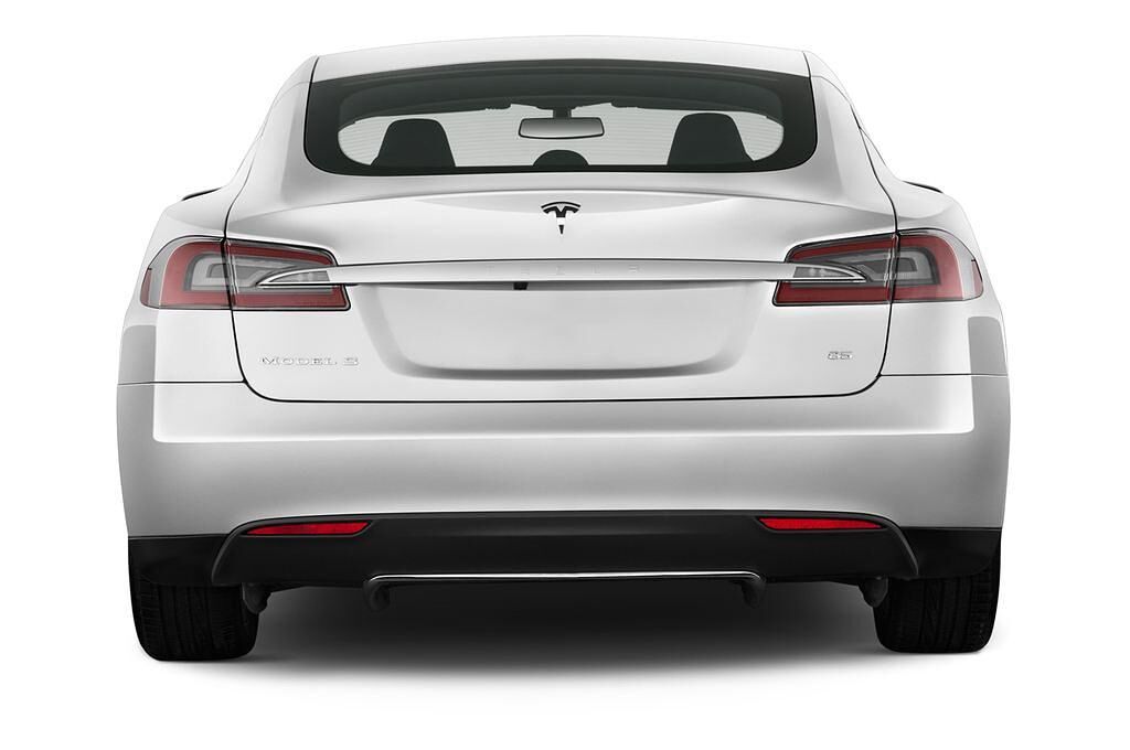 Tesla Model S (Baujahr 2014) S 5 Türen Heckansicht