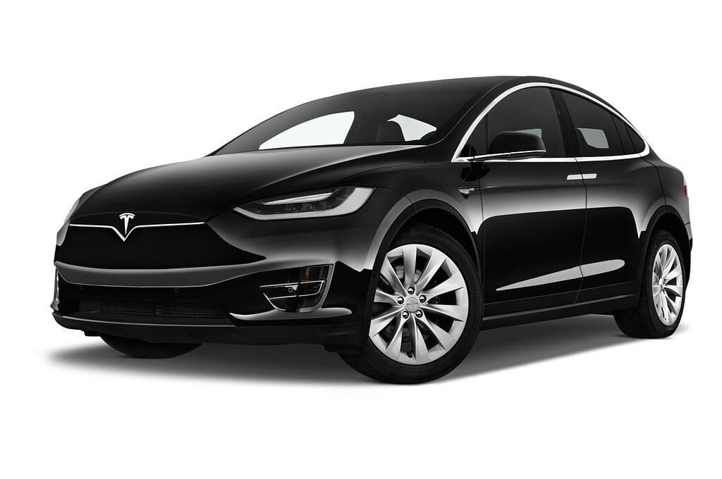Tesla Model X (Baujahr 2017) 75D 5 Türen seitlich vorne mit Felge