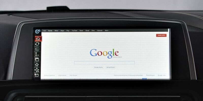 \"Normale\" Surfen ist beim BMW Connected Drive 2013 ebenfalls möglich
