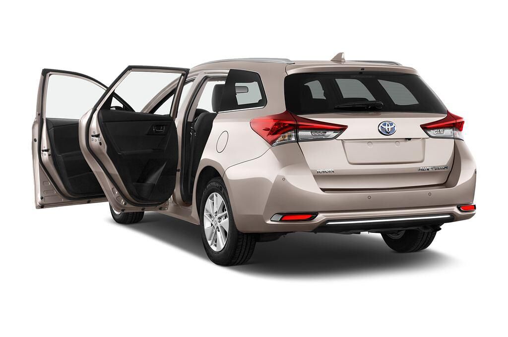 Toyota Auris Touring Sports (Baujahr 2015) Comfort 5 Türen Tür geöffnet