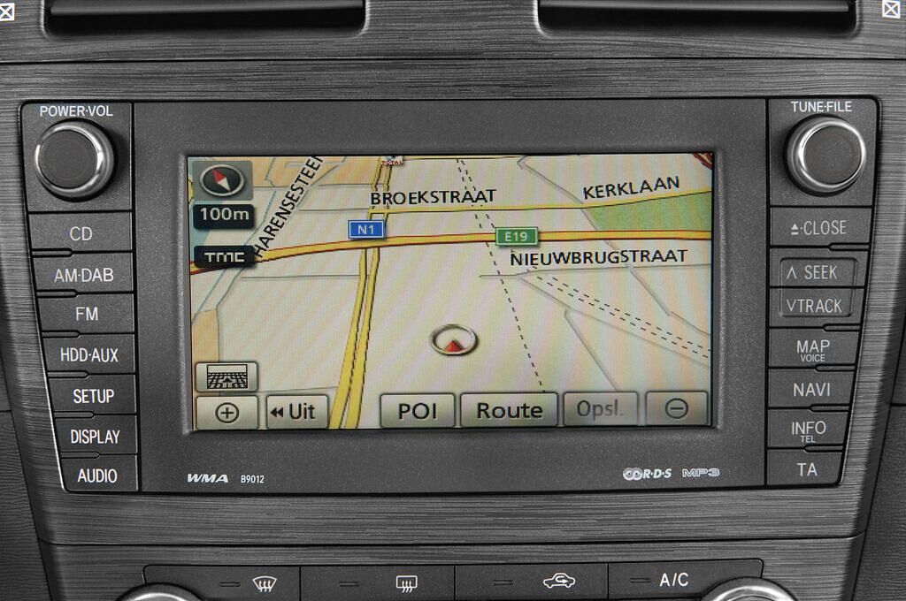 Toyota Avensis (Baujahr 2009) Executive 4 Türen Radio und Infotainmentsystem