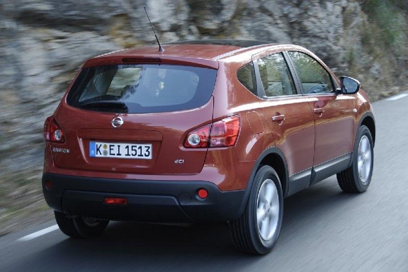 Bein Nissan Qashqai haben drei von vier Modellen Frontantrieb.