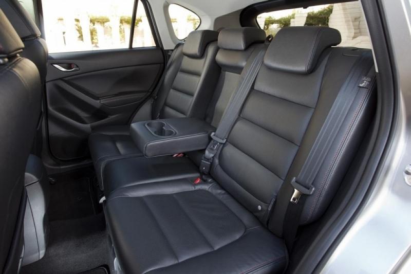 Viel Platz auf der Rückbank des Mazda CX-5