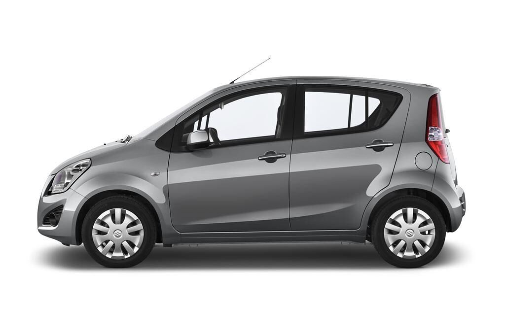 Suzuki Splash (Baujahr 2013) Club 5 Türen Seitenansicht