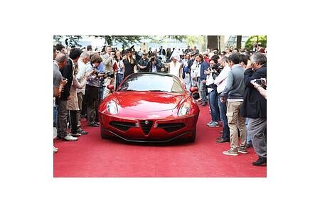 Design Award für Alfa Romeo Disco Volante Touring beim Concorso d´Eleganza, Villa d'Este