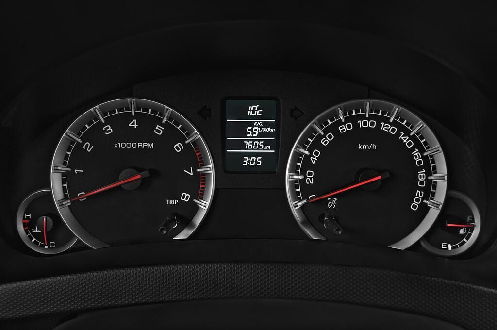 Suzuki Swift (Baujahr 2014) Club 3 Türen Tacho und Fahrerinstrumente