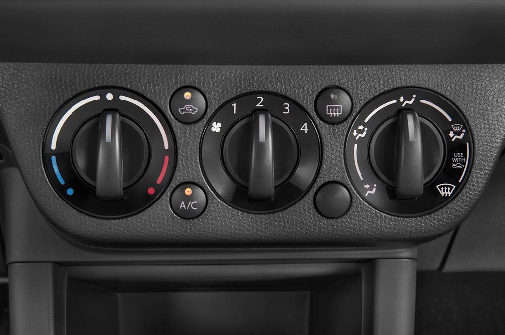 Suzuki Swift (Baujahr 2010) Comfort 5 Türen Temperatur und Klimaanlage