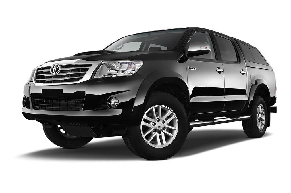 Toyota Hilux (Baujahr 2012) Executive 4 Türen seitlich vorne mit Felge