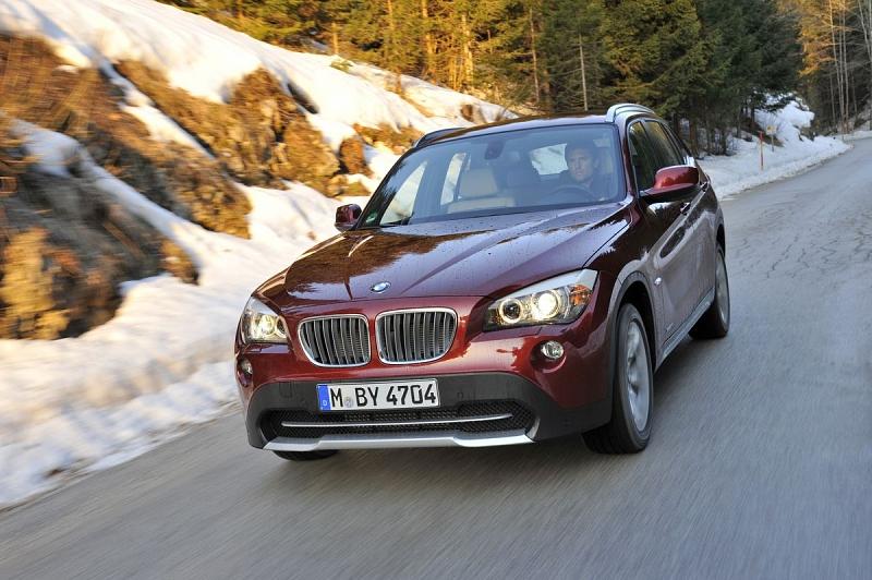 Beim BMW X 1 ist bei den Verkäufen die Verteilung zwischen Allrad und Heckantrieb paritätisch