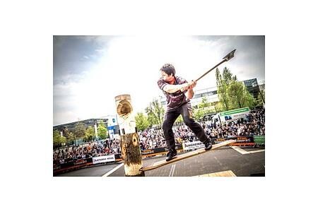 Mitsubishi neuer Partner der deutschen STIHL TIMBERSPORTS SERIES