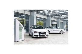 Audi A1 e-tron bei den „Schaufensterprojekten Elektromobilität“